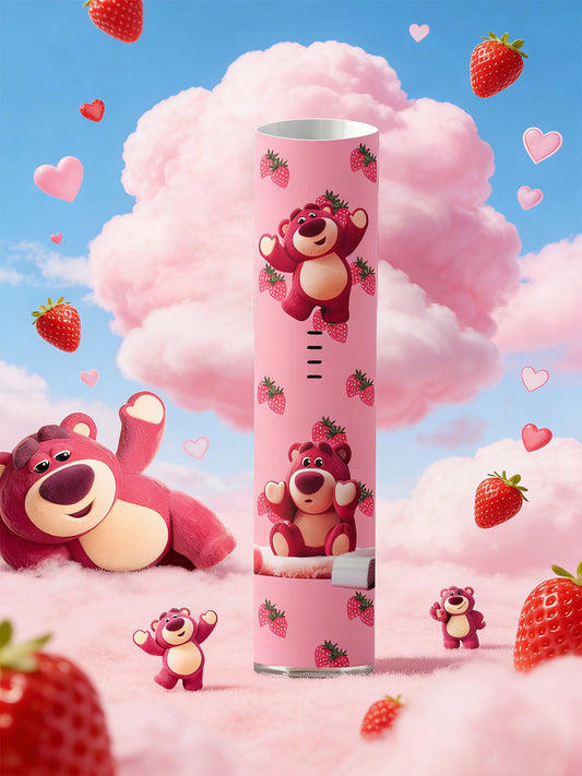 LIMI 底部發光卡通主機|草莓熊聯名款🍓✨通用一代煙彈|高顏值發光電子煙主機
